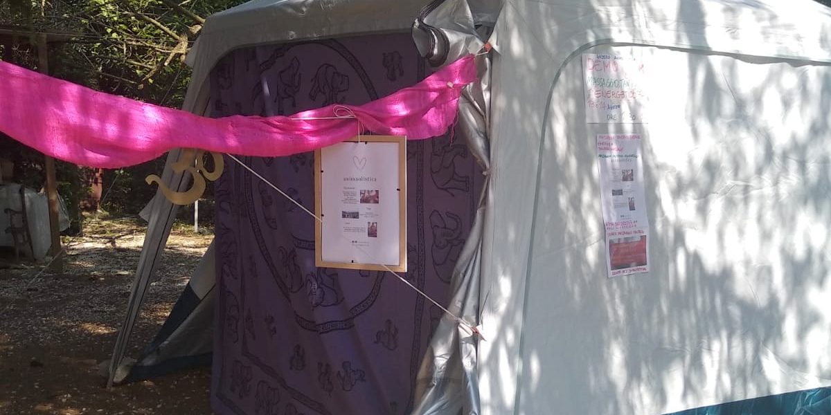 Gazebo di Animaolistica al Tantra Festival