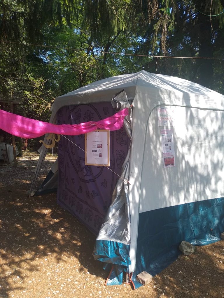 Gazebo di Animaolistica al Tantra Festival